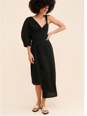 Selfi one shoulder dress size L
